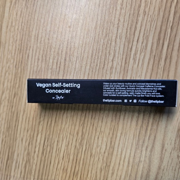 The Lip Bar Quick Conceal Vegan Caffeine Concealer Cinnamon 4:00 Face Makeup - Picture 4 of 5